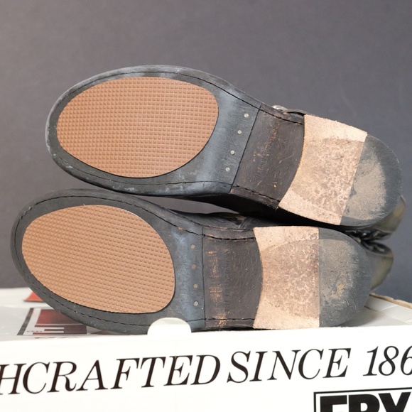 Distressed Frye Jenna moto boot size 6 - Picture 7 of 9